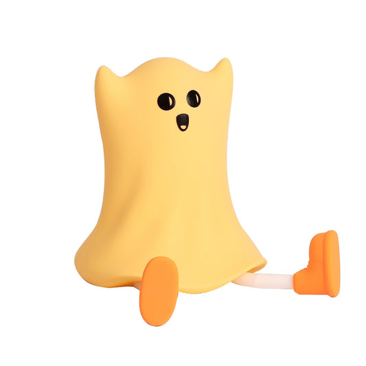Silicone Ghost Shaped Bedside Touch Lamp