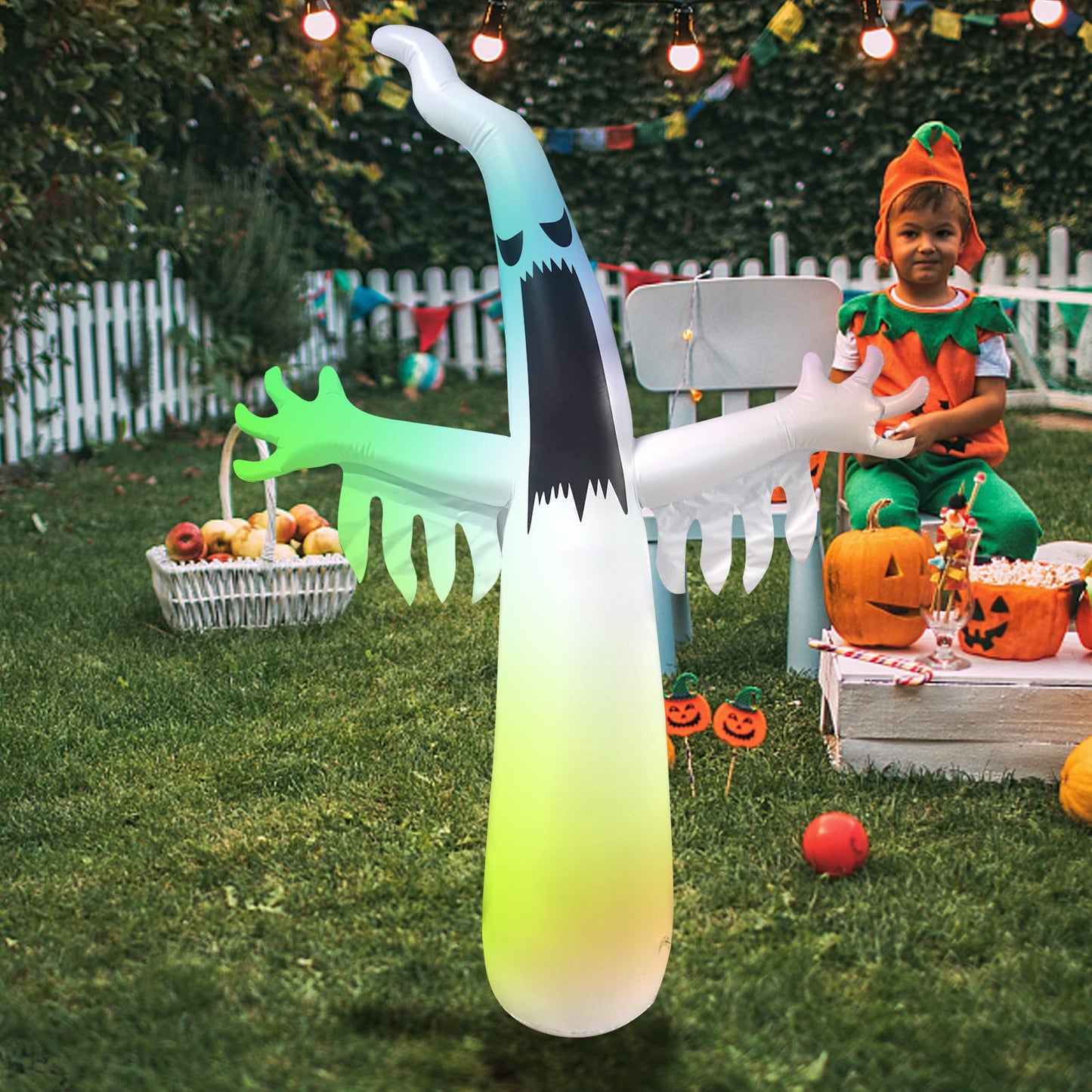Inflatable Ghost Halloween Decor
