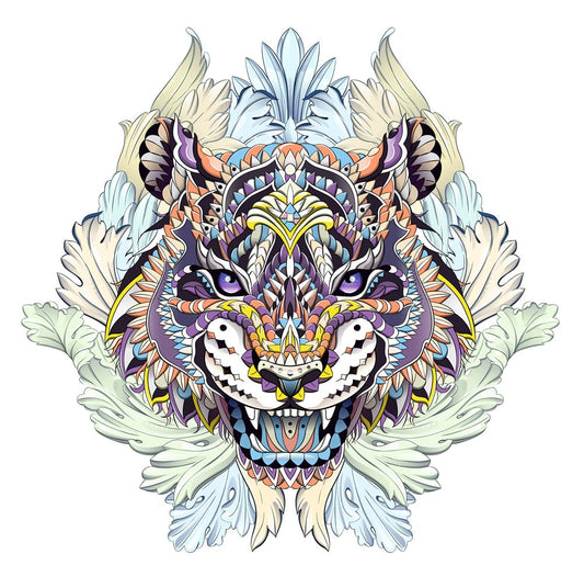Majestic Tiger Wooden Puzzle Collection