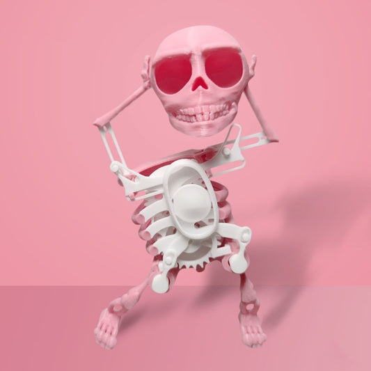 Dancing Skeleton Wind Up Gag Gift