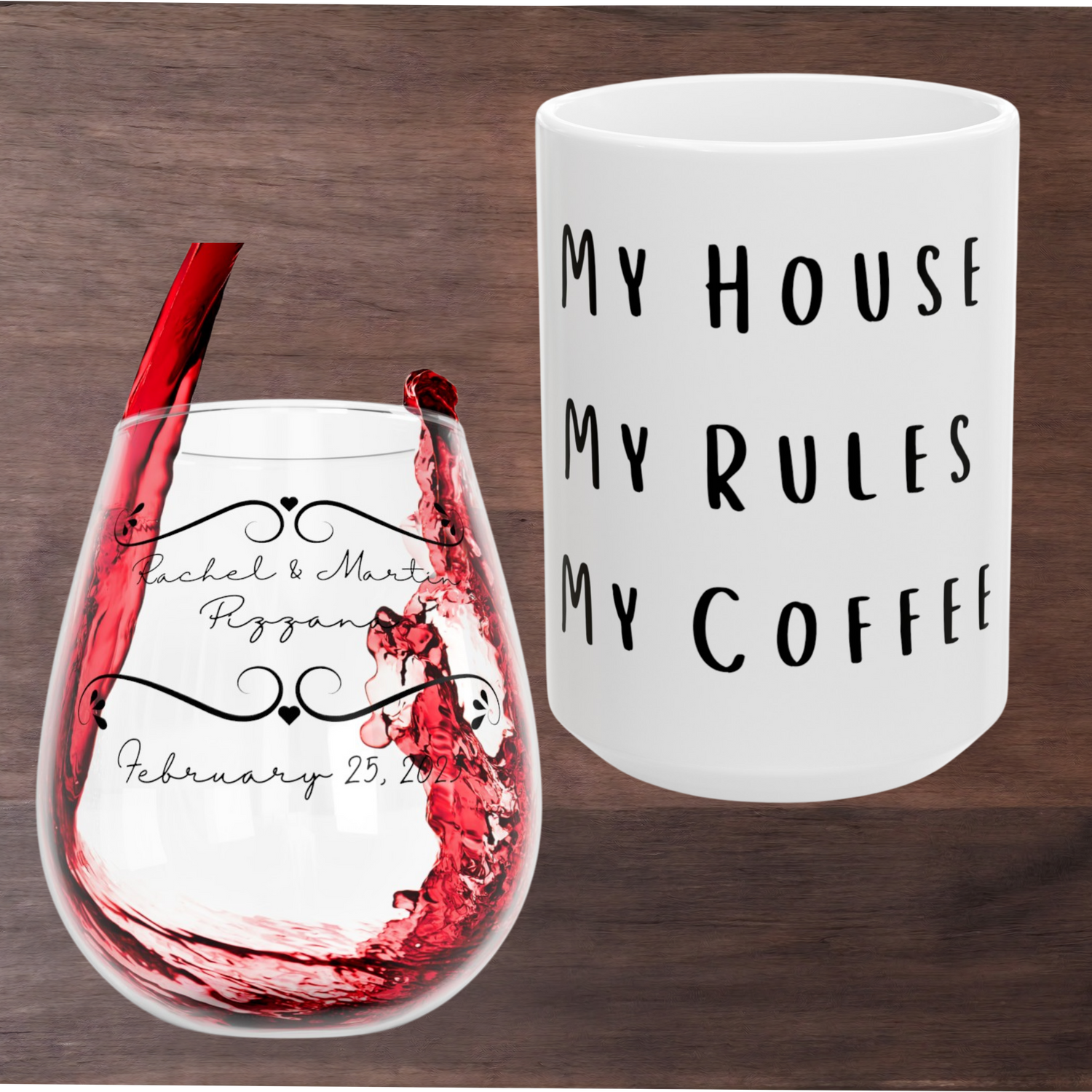 Glasses/    Mugs/       Tumblers