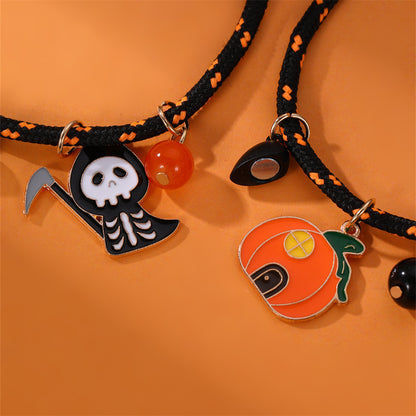 Halloween Charm Magnetic Rope Bracelet