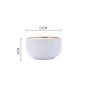 Signature Gold & Silver Trim Dinnerware Set