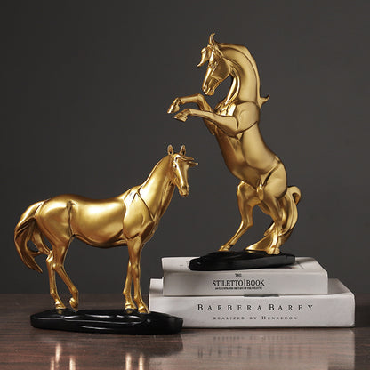 Beautiful Bronze Horse Figures 10-12"