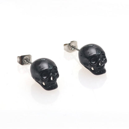 Retro Skull Earrings