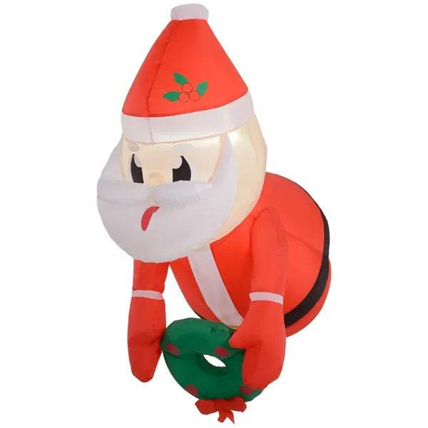 Window Surprise Santa Claus Inflatable
