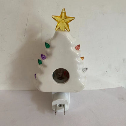 Ceramic Christmas Tree Night Lights