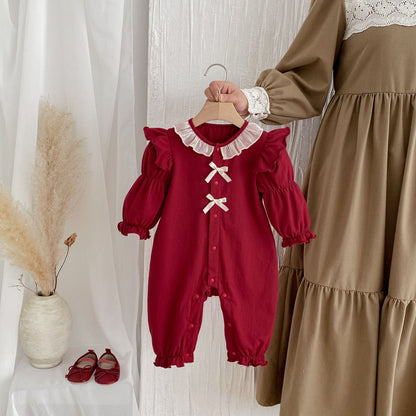 Winter Infant Girls Jumpsuit