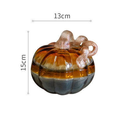 Hand-Blown Glass Pumpkins – Assorted Colors