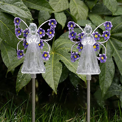 Beautiful Solar Angel Garden Lights