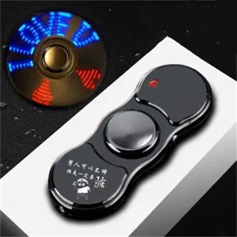 Holographic Light Up Design Fidget Spinner