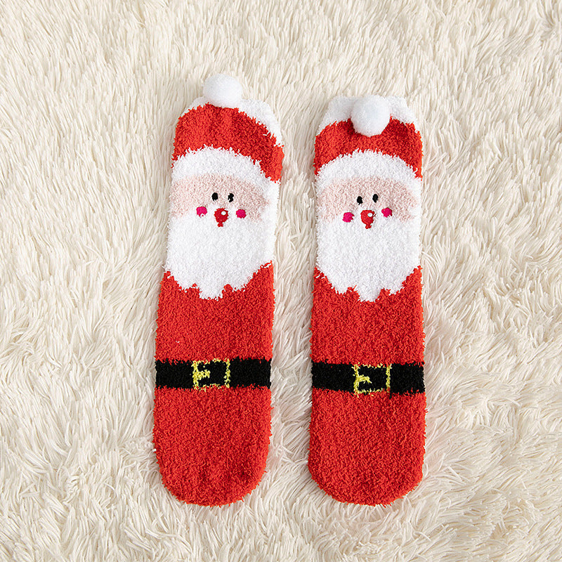 Cozy Thick Wool Fleece Christmas Socks