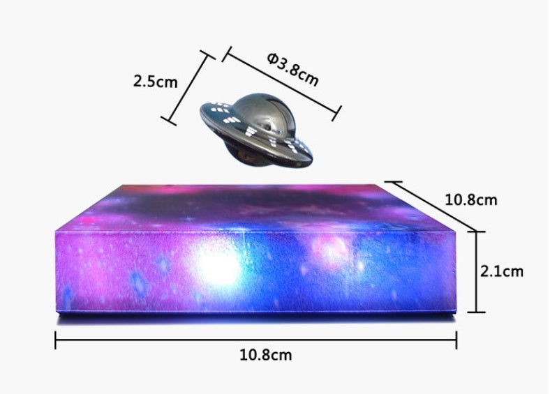 Levitating Galaxy Lamp Magnetic Suspension UFO Star Light