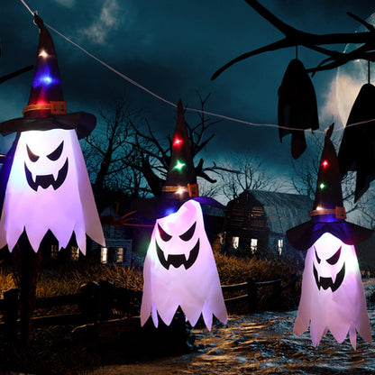 Halloween Decoration Lanterns Cloth Ghost String Lights
