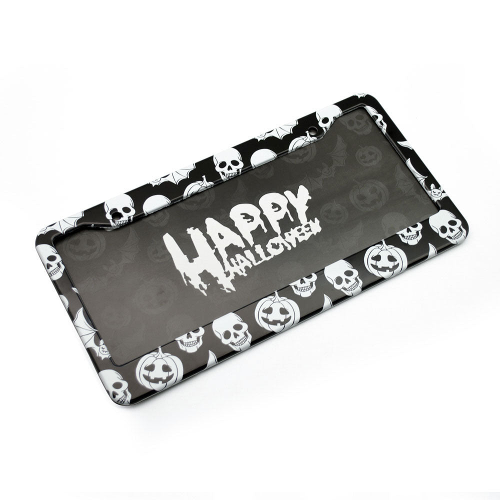 Halloween Vehicle License Plate Frames - 3 Styles to Choose From