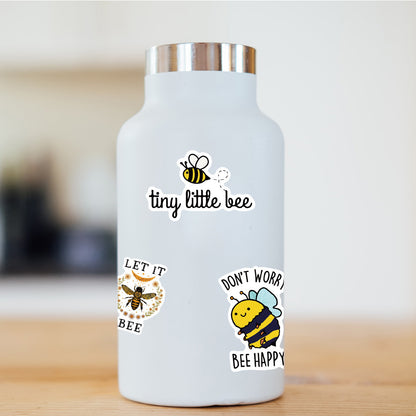 50 Inspirational Bee Doodle Stickers