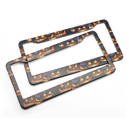 Halloween Vehicle License Plate Frames - 3 Styles to Choose From