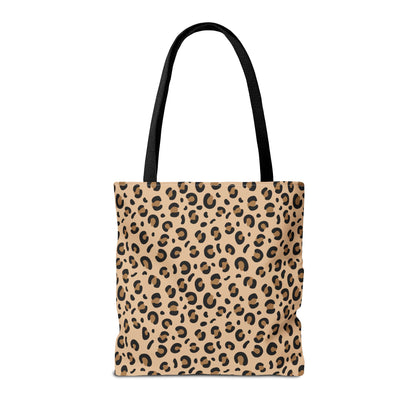 Cheetah Print Canvas Tote Bag