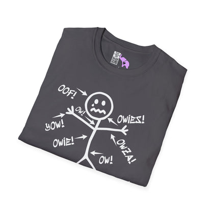 Ow! It All Hurts Adult T-shirt