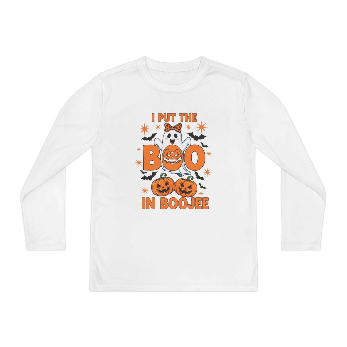 I Put the Boo in Boojee Youth Long Sleeve Tee