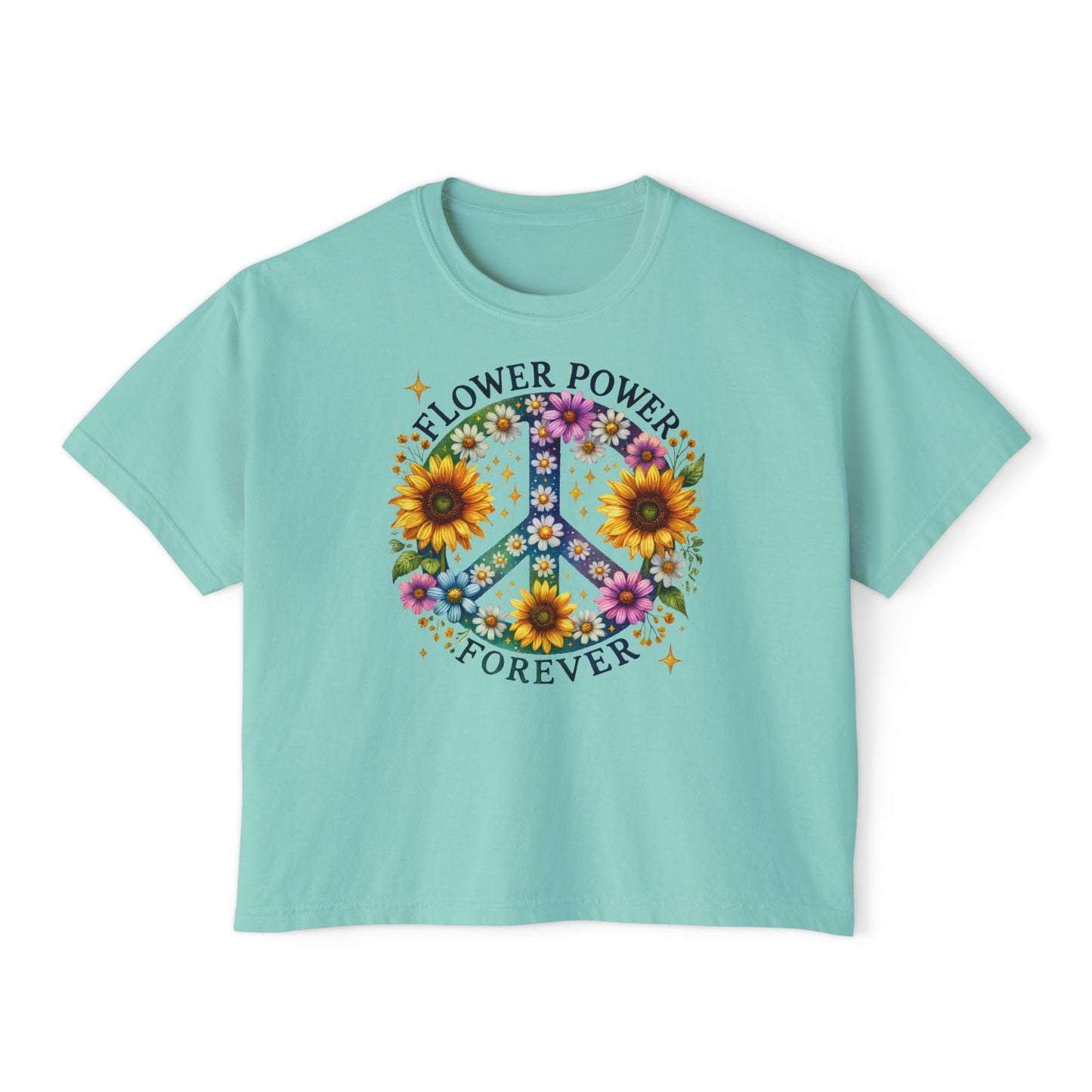 Flower Power Forever Women's Boxy Tee