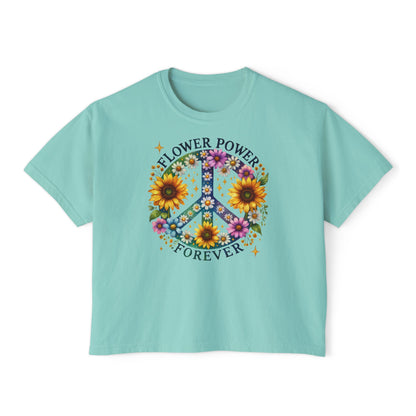 Flower Power Forever Women's Boxy Tee