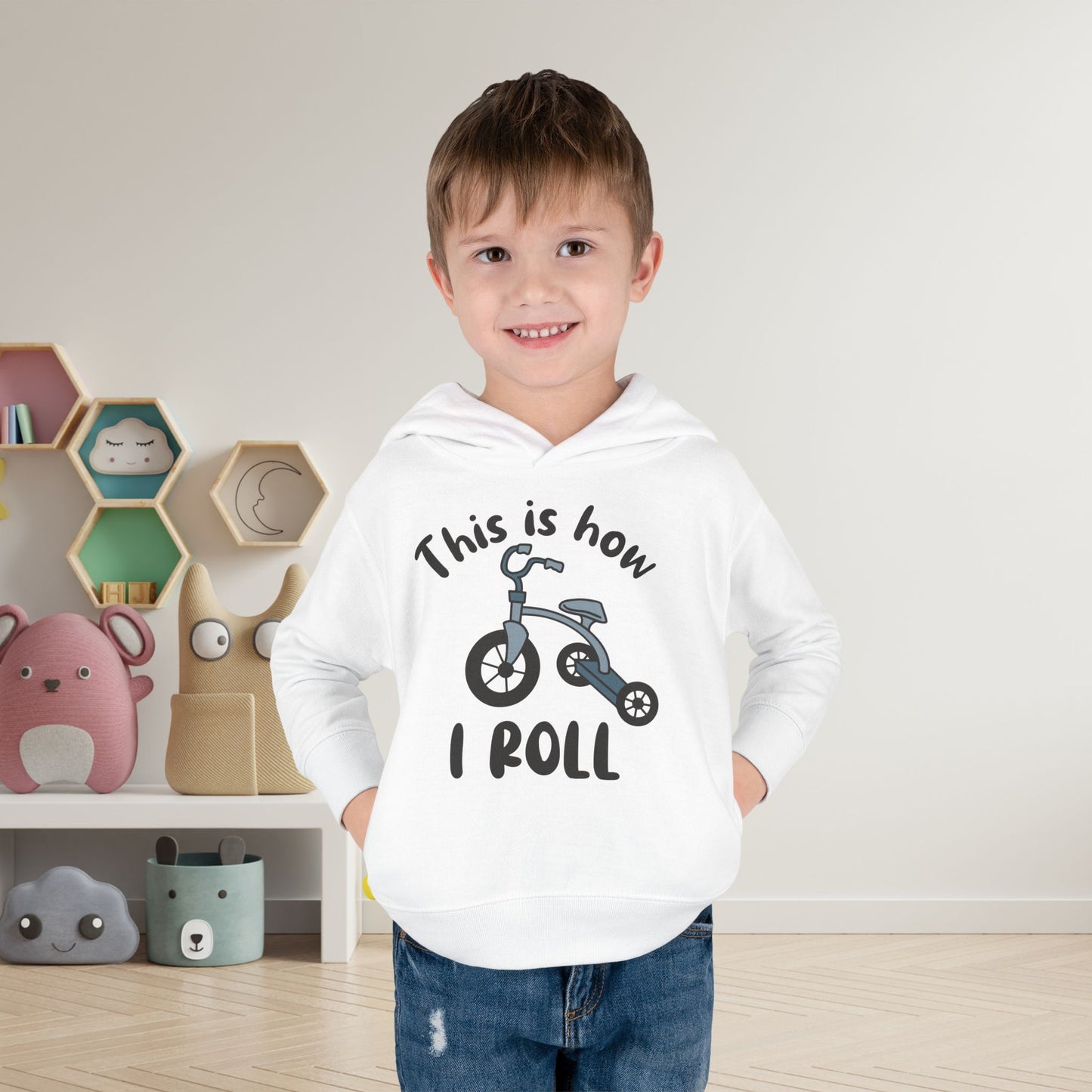 This is How I Roll (Tricycle) Toddler Hoodie