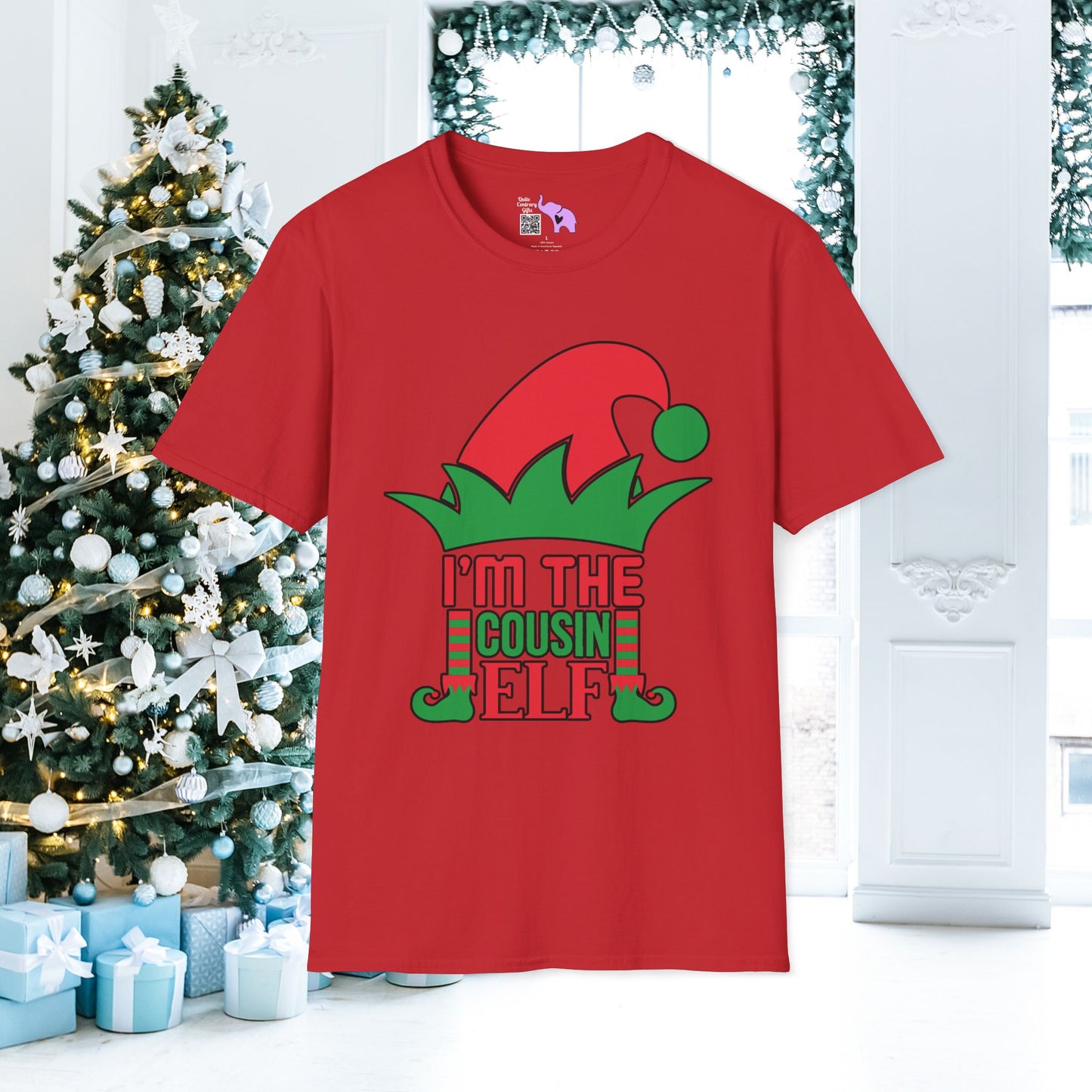 I'm The Cousin Elf Adult T-shirt