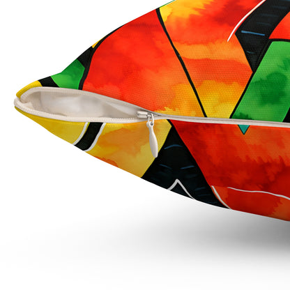 Abundance Vibes Throw Pillow