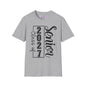 Vertical Class of 2027 Senior Adult T-shirt
