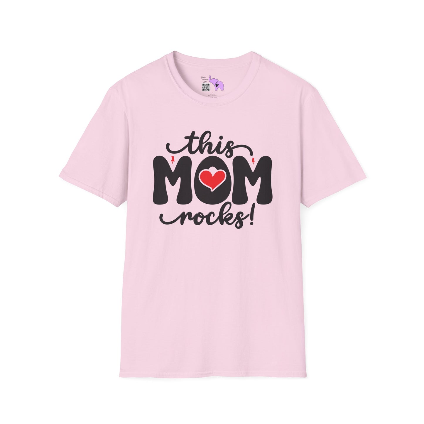 This Mom Rocks Adult T-shirt