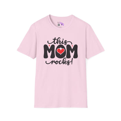 This Mom Rocks Adult T-shirt