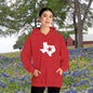 Texas w/Star Heavy Blend™ Hooded Sweatshirt