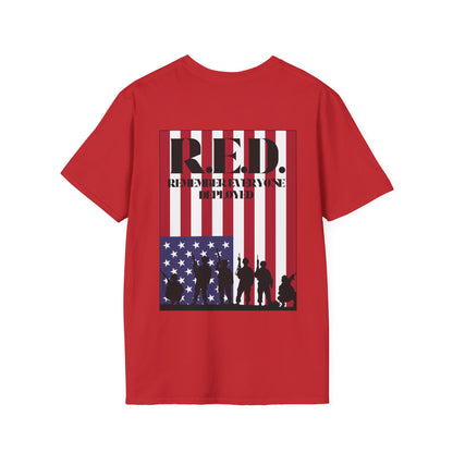 RED Fridays Remember Everyone Deployed  T-shirt