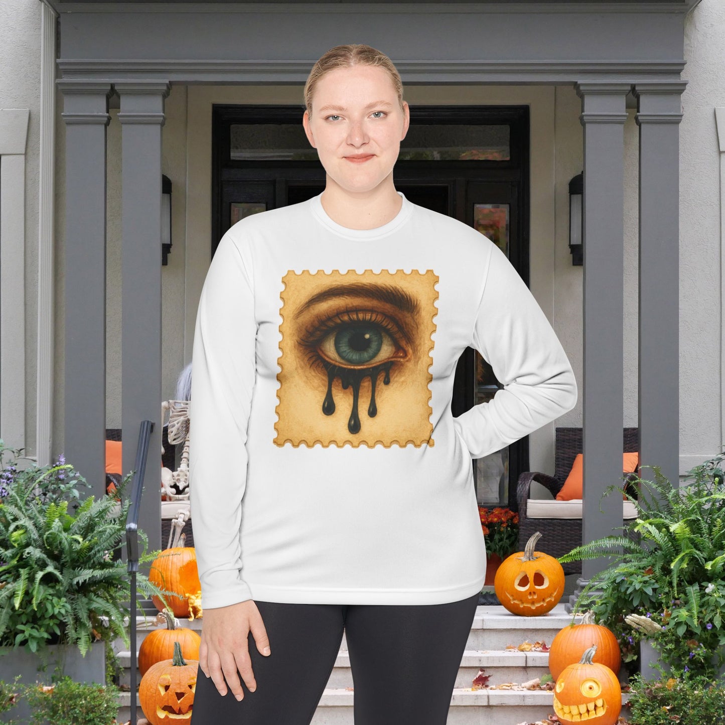 Drip Gaze Adult Long Sleeve Tee