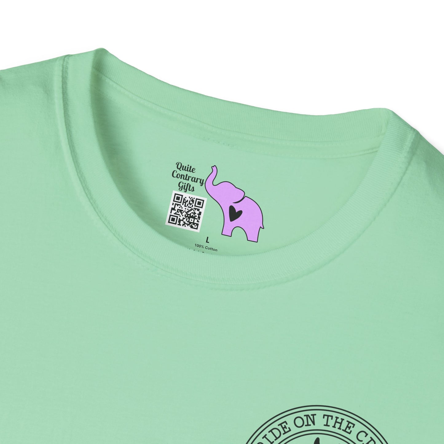 I Don't Ride On The Crazy Train I Drive It Adult T-shirt