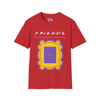 Friends; Peephole Adult T-shirt