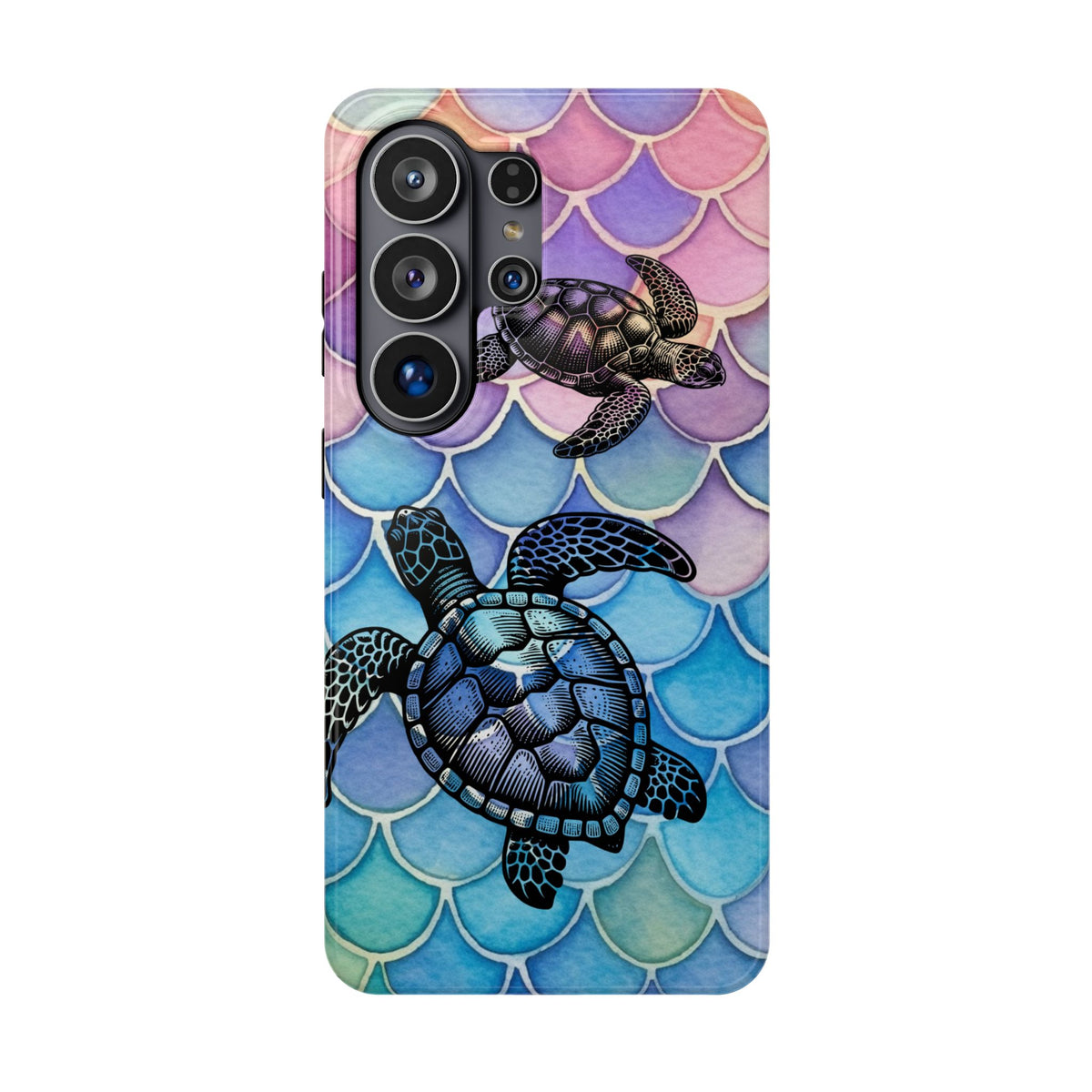 Sea Turtle Silhouette MagSafe® Compatible Tough Case for iPhone