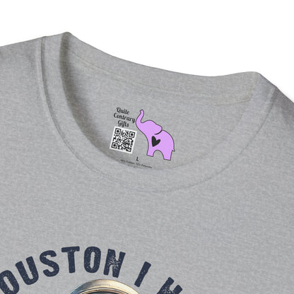 Astronaut Panda Houston I Have So Many Problems Adult T-shirt