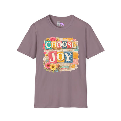 Choose Joy (Lace Collage) Adult T-shirt