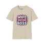 Wife Mom Boss Adult T-shirt