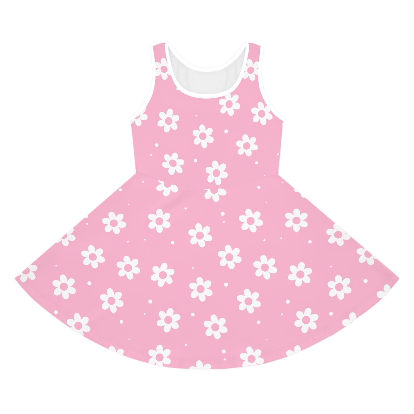 Pretty Petals & Dots Girls' Sleeveless Sundress