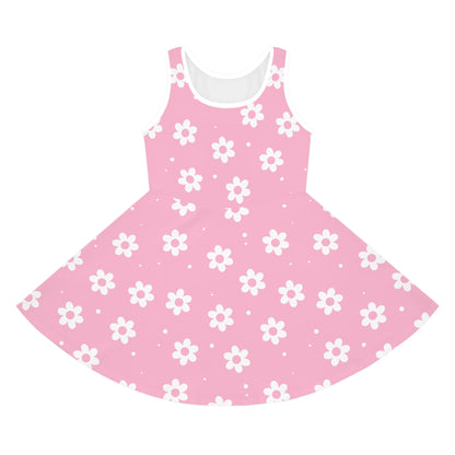 Pretty Petals & Dots Girls' Sleeveless Sundress