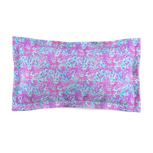 Sweet Berry Bloom Microfiber Pillow Sham