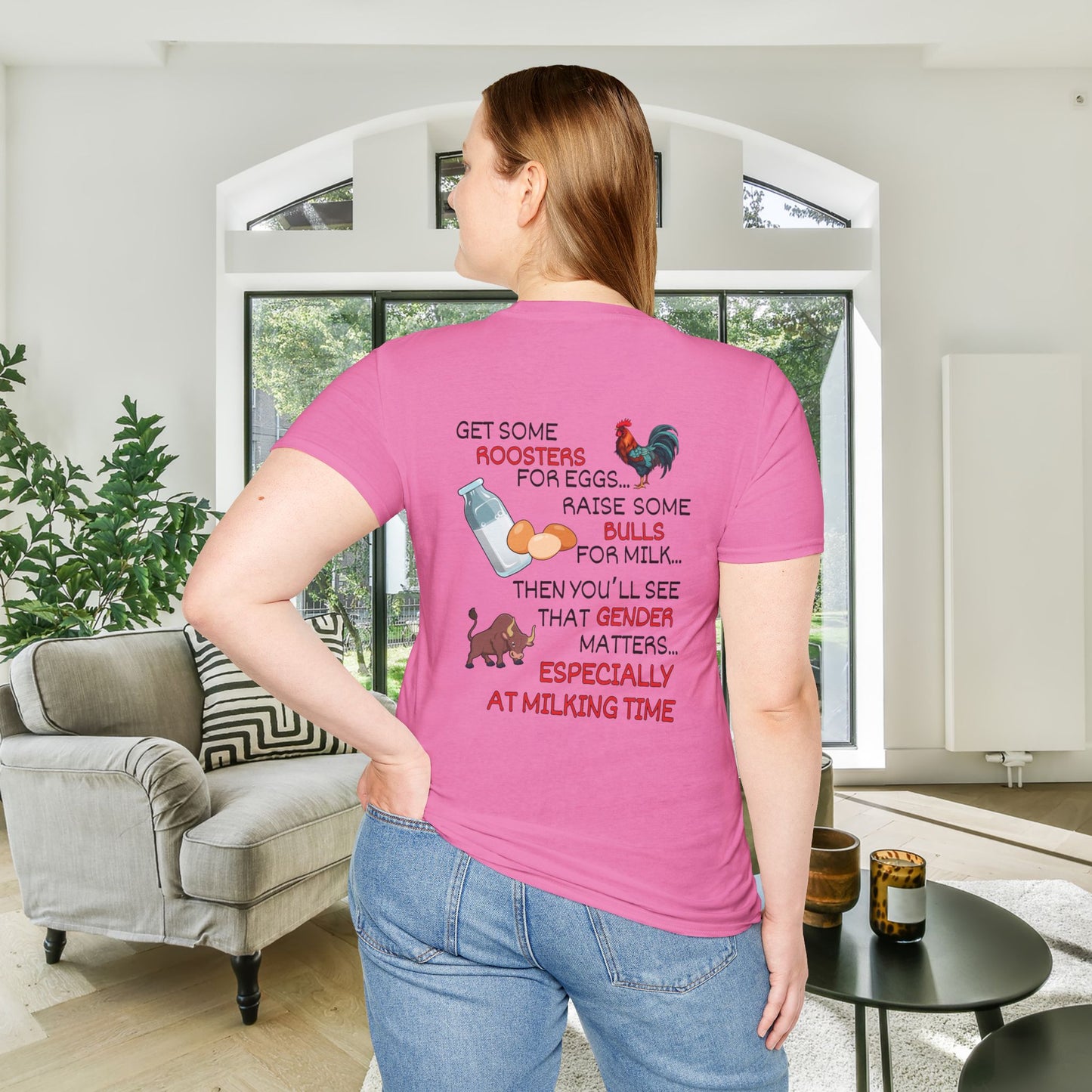 Gender Matters Adult T-shirt