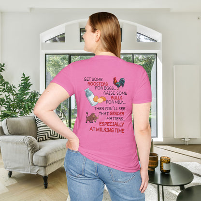 Gender Matters Adult T-shirt