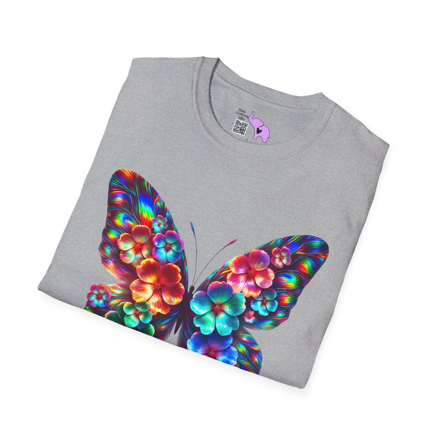 Neon Bloomfly Adult T-shirt