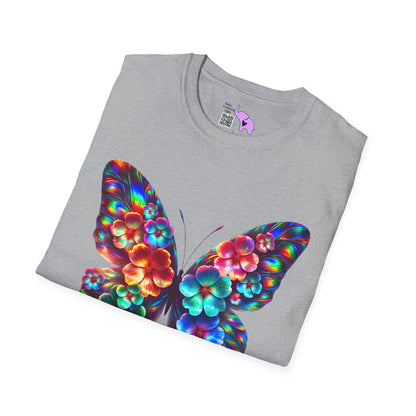 Neon Bloomfly Adult T-shirt