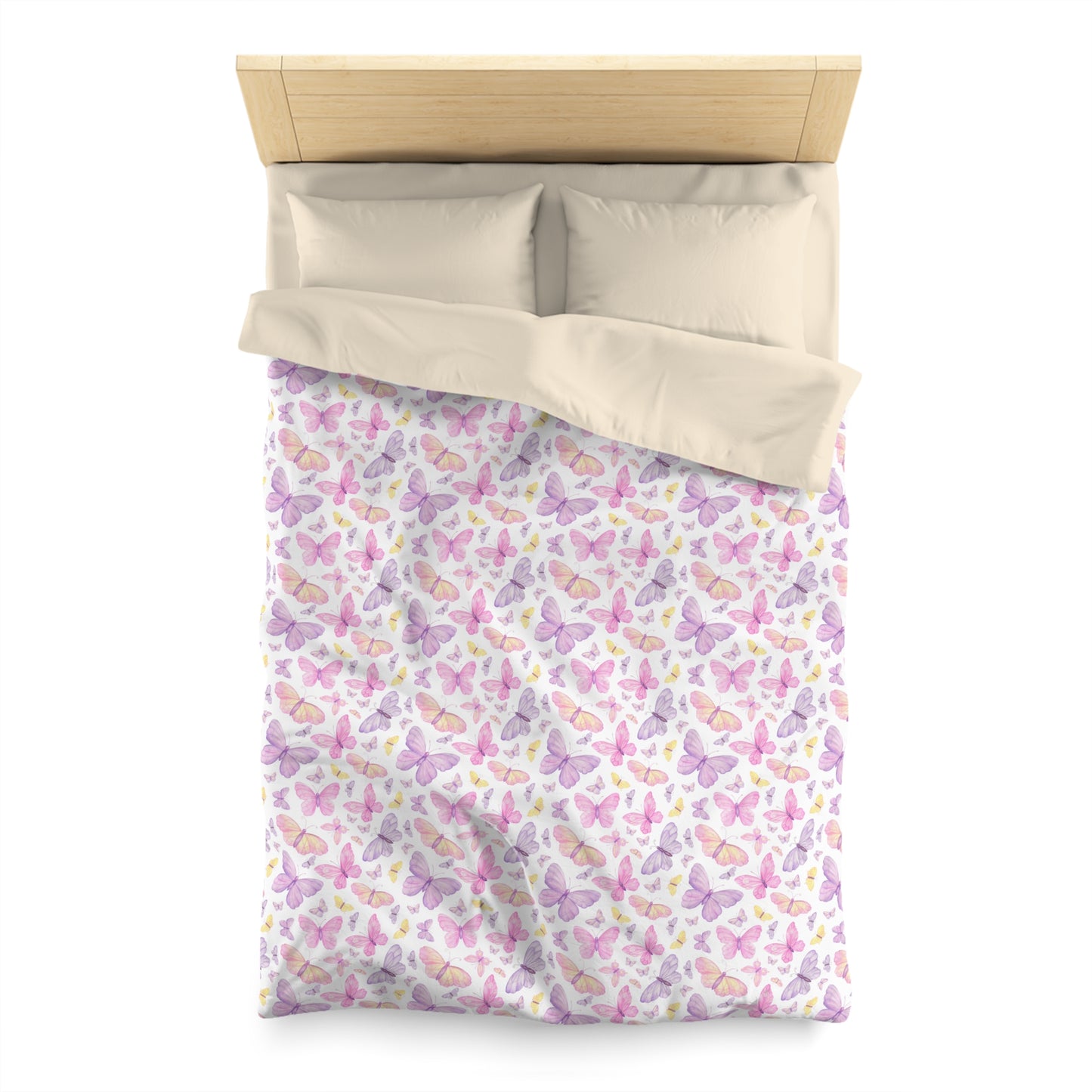 Pastel Butterfly Dreams Duvet Bedding Set