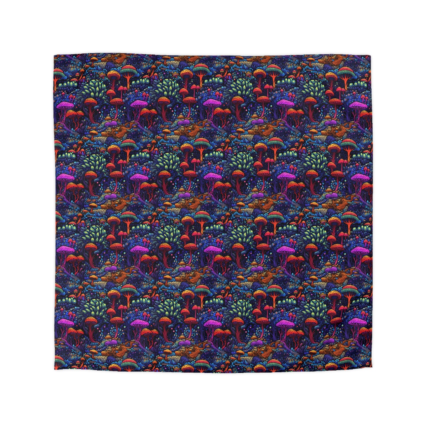 Trippy Mushrooms Duvet Bedding Set